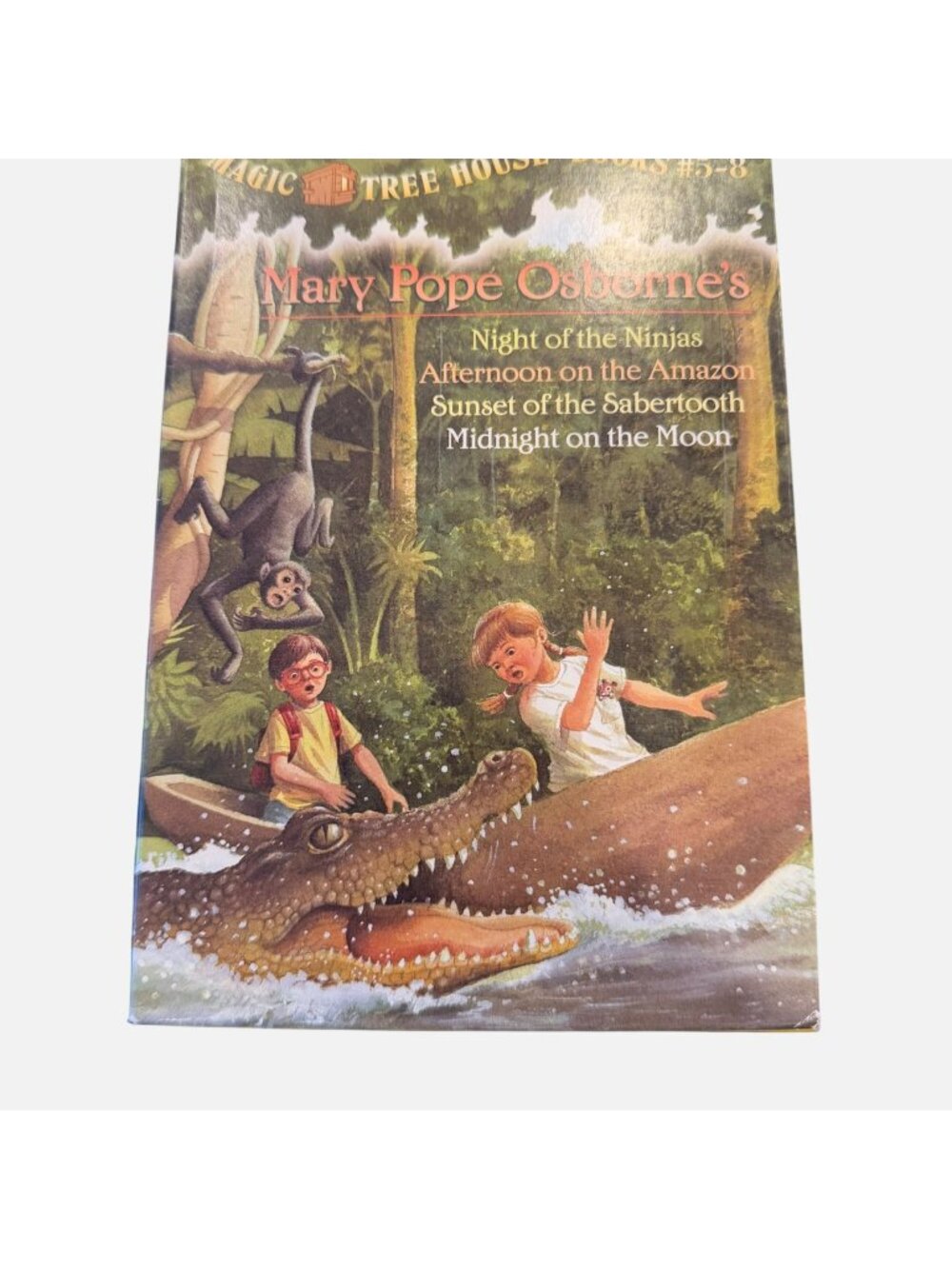 Magic Tree House Boxed Set Volumes 5-8 Mary Pope Osborne Paperback Adventure Set